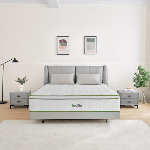 Home 10" Medium Cooling Hybrid Mattress in a Box & Reviews Wayfair Canada